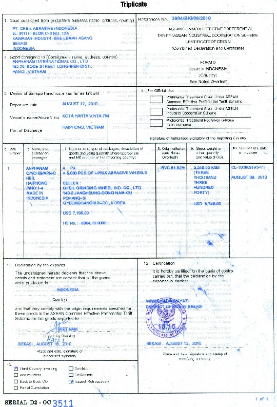 C/O Form B Là Gì - Hướng Dẫn Chi Tiết Năm 2023