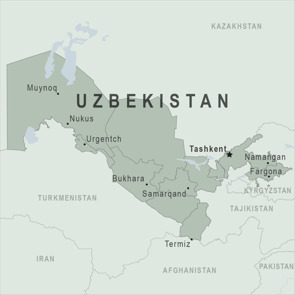 Chuyển phát nhanh đi Uzbekistan tiết kiệm