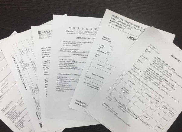 Các loại giấy tờ cần thiết khi gửi hàng quốc tế